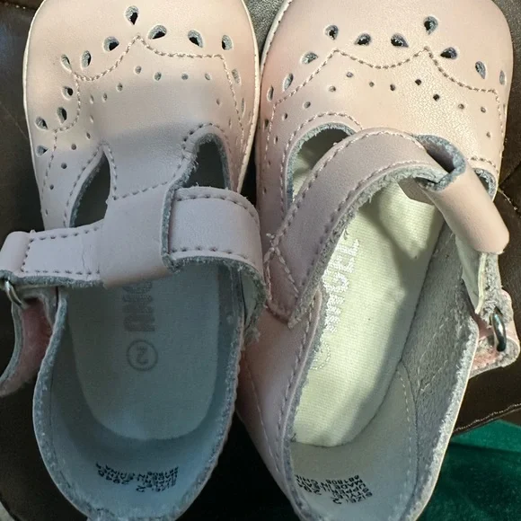 Pink Baby Angel Shoes - Picture 2 of 3